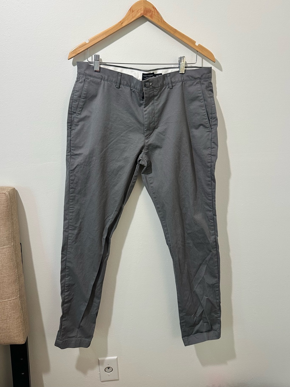 Club Monaco Gray Men's Chino Pants